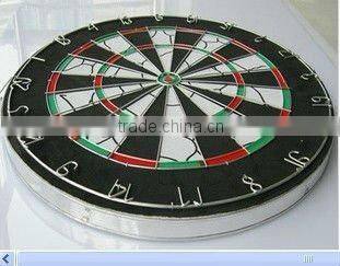 2012 hot selling 18" wooden dart game with double door