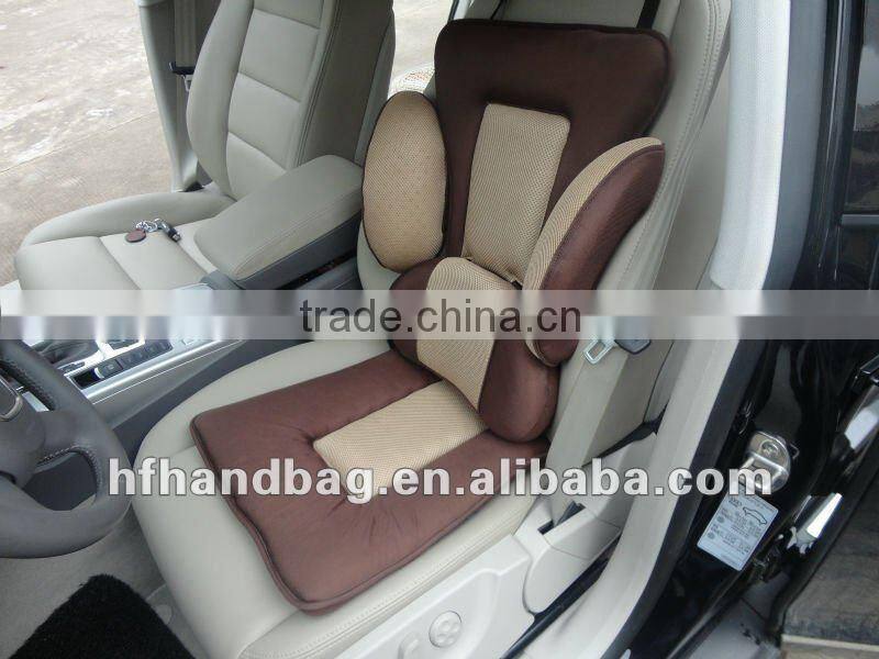 Human engineering electric auto seat and waist cushion