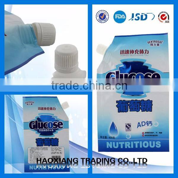 food packing spout pouch baby food packaging pouch laundry detergent spout pouch