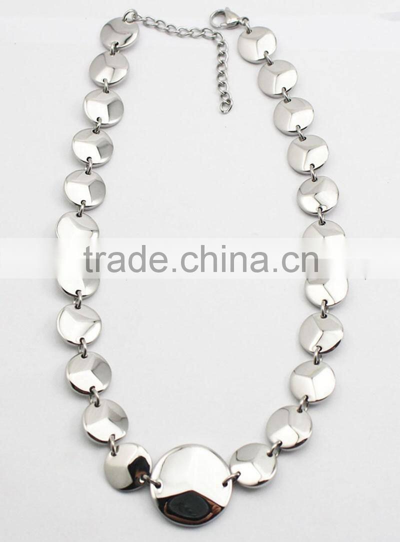 Stainless Steel Chains Choker Collar Necklace