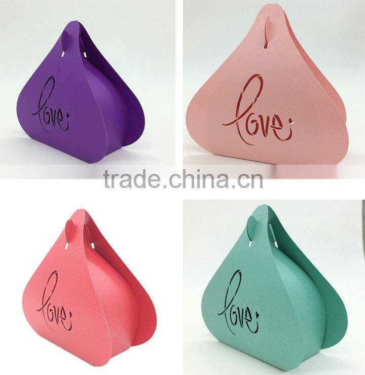 Customized creative paper gift box candy girl box