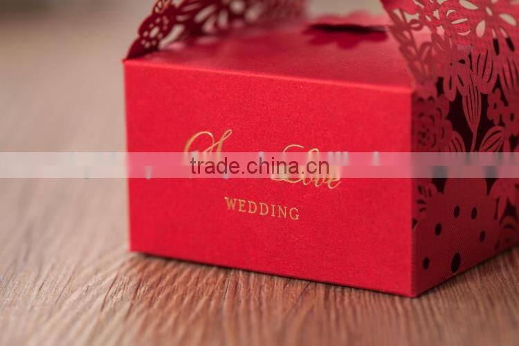 Handmade Feature clear box gift wedding candy