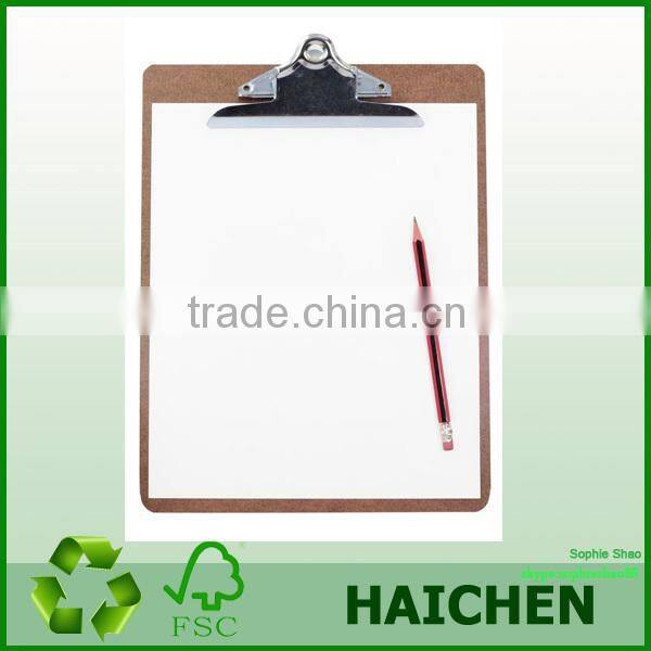 wooden clipboard for hospital restaurants and office
