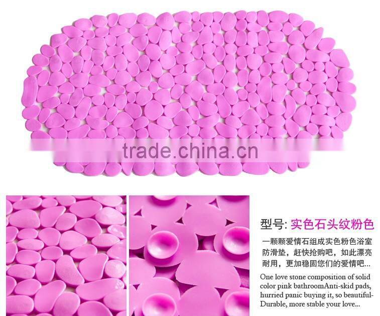 fashion pvc bathmat for bathroom floor