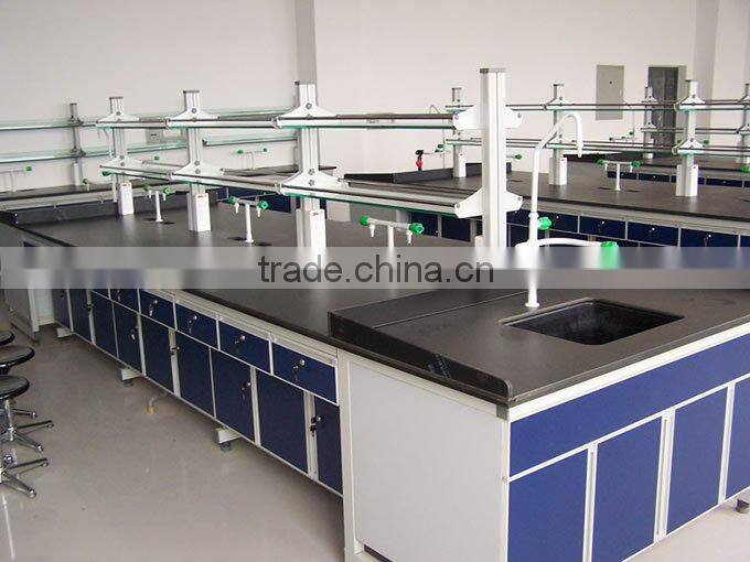 Steel lab bench