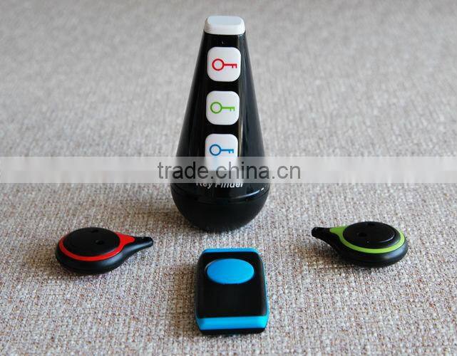 A Drag Three Key Finder Anti-Lost Cell Phone Search to Find Things Device Wireless Device to Find Things, White