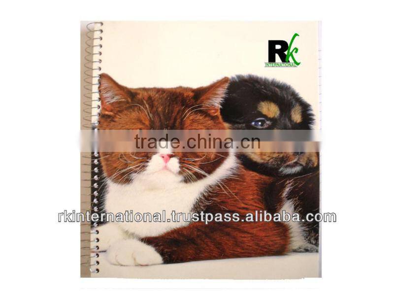 One Subject Notebook with spiral bound