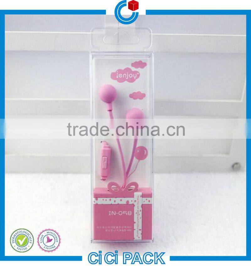 Professional Offset Printing Headset Plastic Box Customized