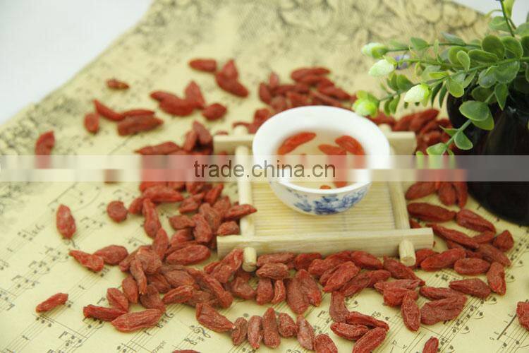 Ningxia Zhongning wolfberry fruit Dried Goji berry Health Dried Goji 350 Grains/50g Dried Chinese Wolfberry Ningxia Gojihome