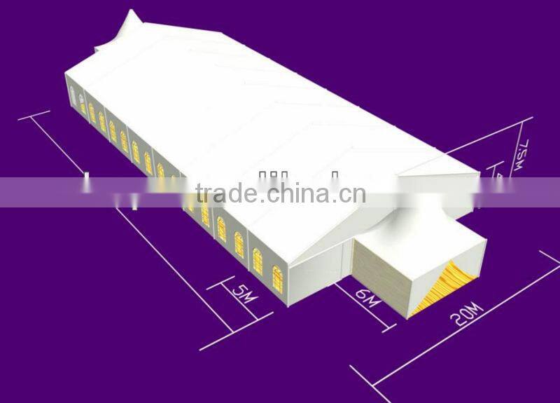 tents in pvc coated tarpaulin