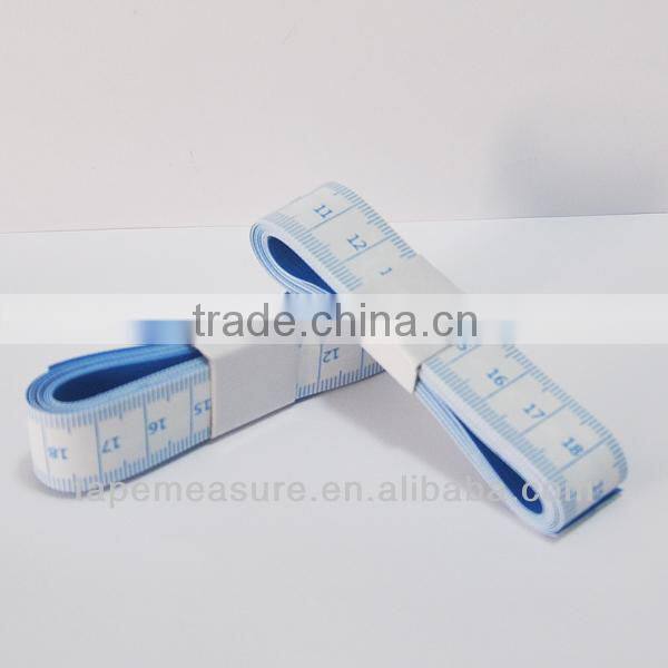 150cm/60inch custom design centimeter to tape white and blue ruler for measuring babies with OEM service upon Your Design
