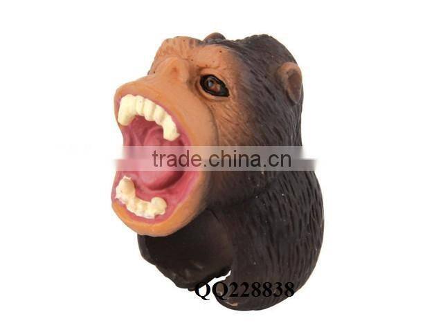 Animal Empire PVC Animal Ring Toys, soft plastic wild animal ring toy for kids,pvc animal ring toy