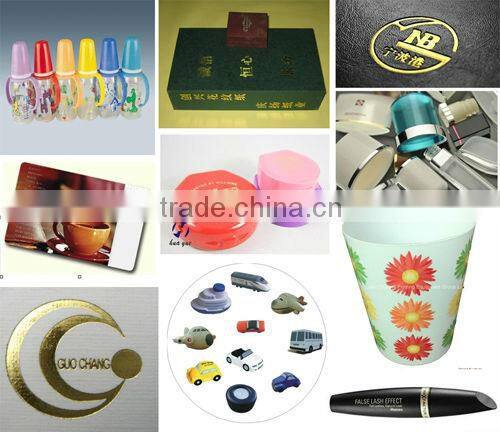 Plane Desktop plastic card embosser machines