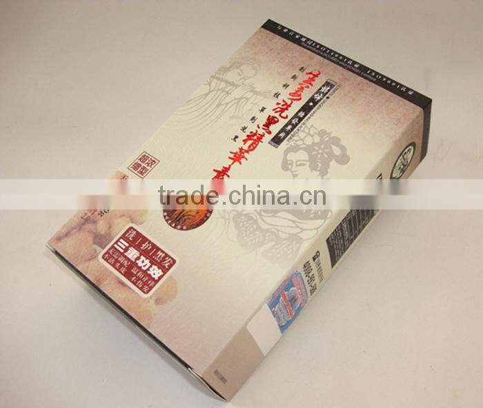 hair care paper box printing