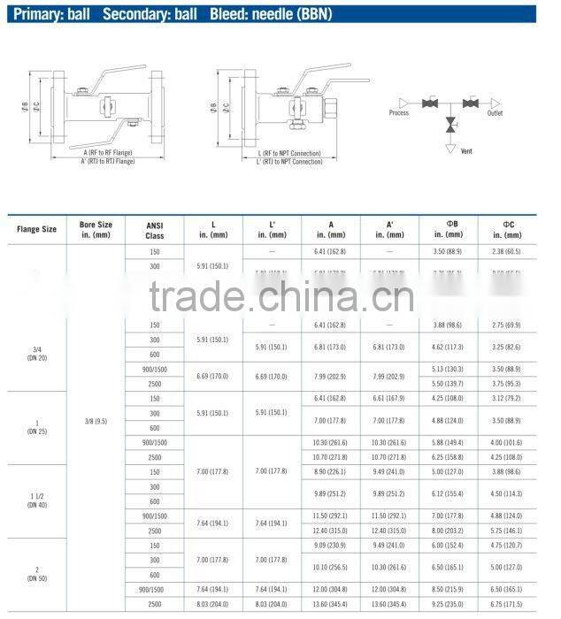 Duplex SS Block and Bleed Valve, Relief Valve, Isolation valve