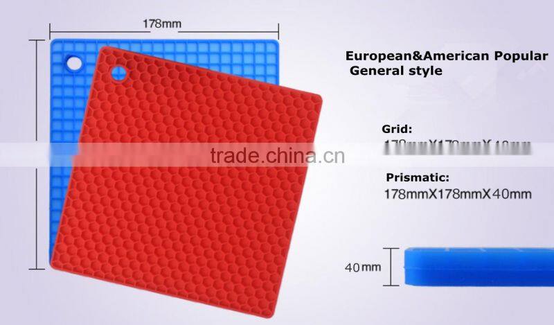 Cute Kitchen Tools Table Accessories silicone hot pot mat