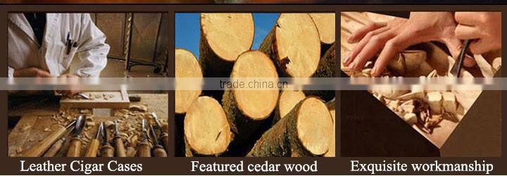 Shenzhen genuine leather cigar case cigar humidor