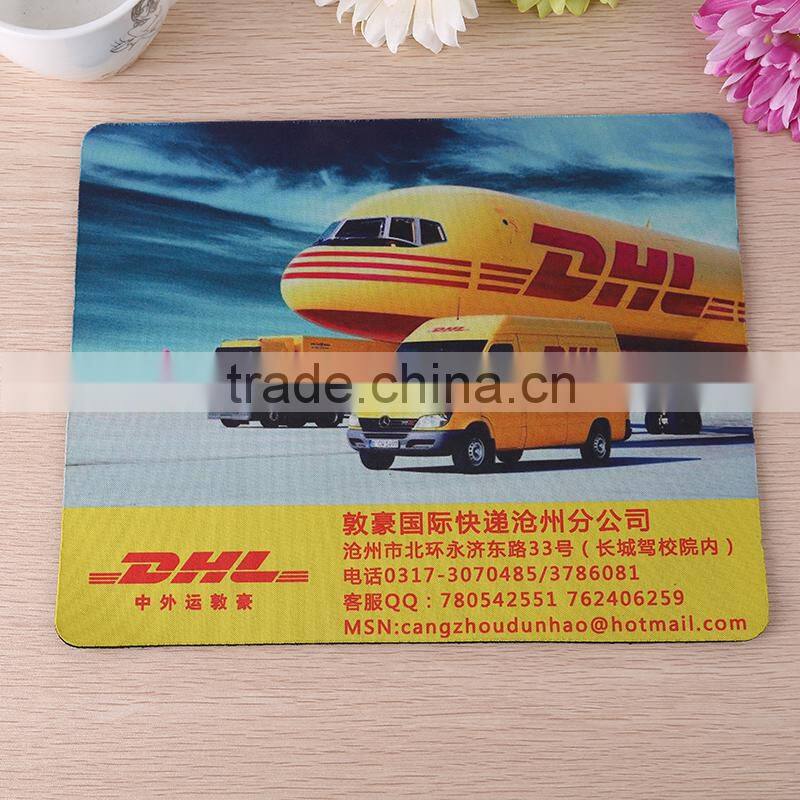 Sublimation rubber mouse pad for heat transfer press