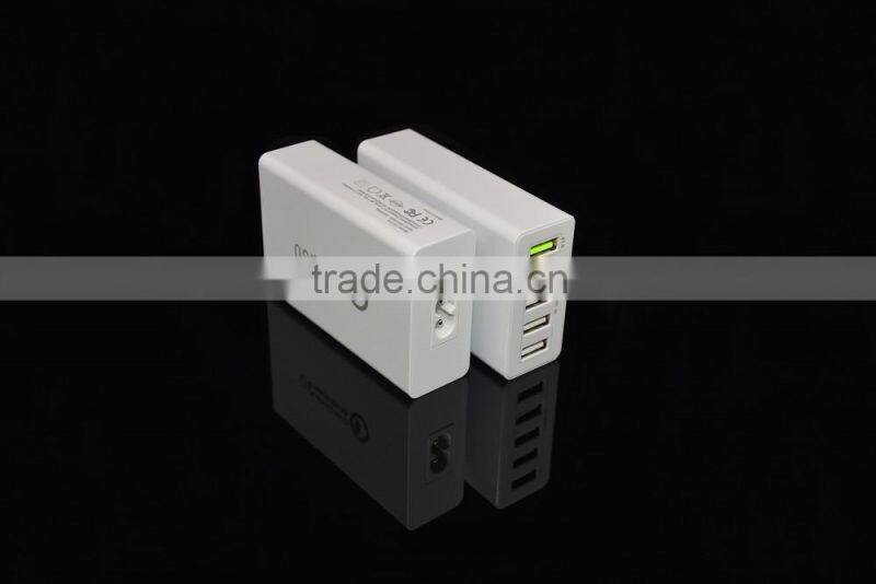 2016 Newest product Home Charger 5-PORT USB Charger QC3.0 Quick Charger