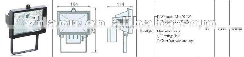 1000W Halogen floodlight