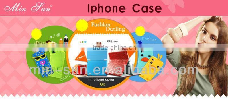 2013 high grade stud cell phone cover for iphone 4/4s/5