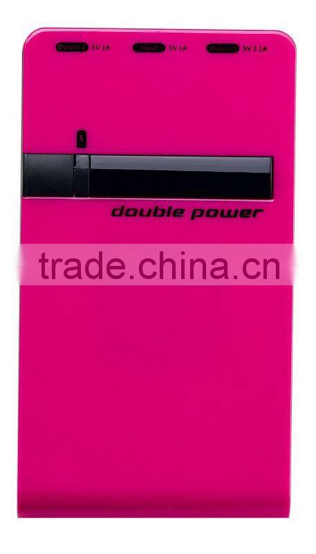 Portable 5000mAh mobile power bank charger in power banks for mobile phone 850/1