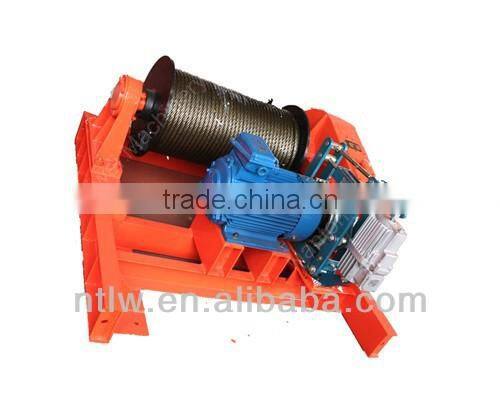 new design 80KN high speed electric winch for sale
