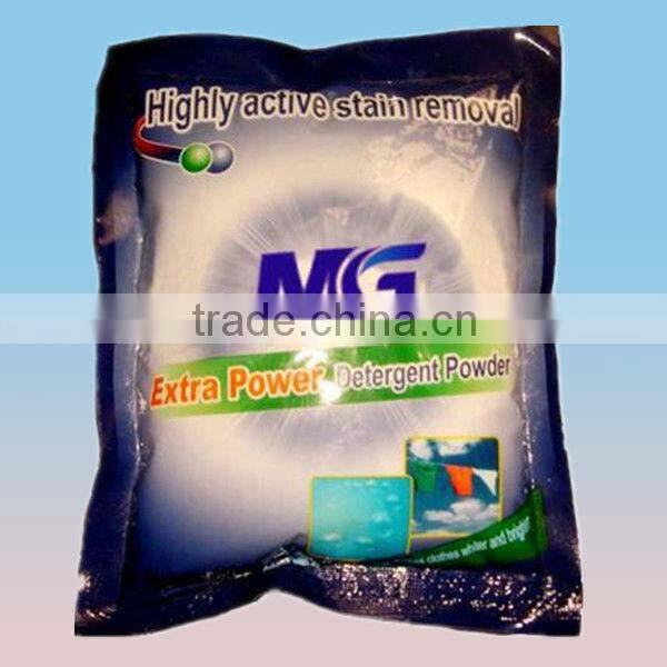 free sample clear plastic laundry bags washing powder packaging bag