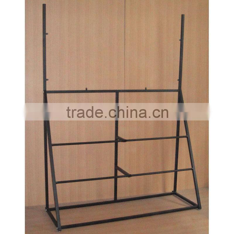 heavy duty 6 rolls carpet display stand with good quality
