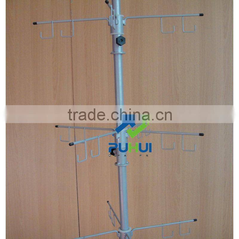 wire spinning bag display rack