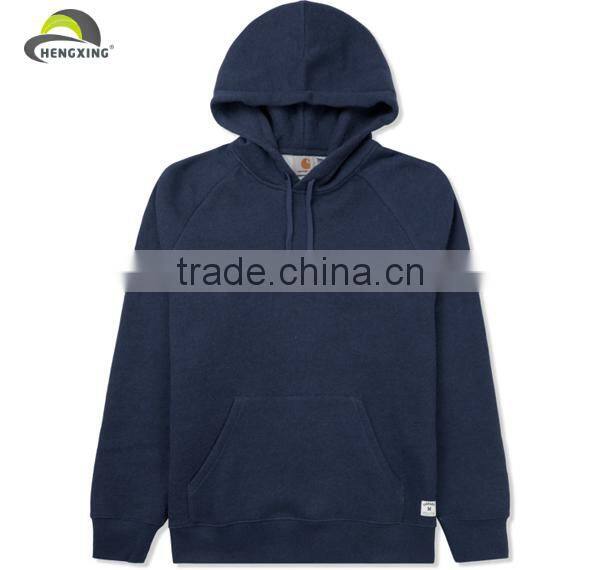 Custom high quality men plain hoodies