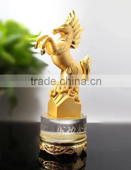 Factory Custom Metal Horse Statue/New metal art