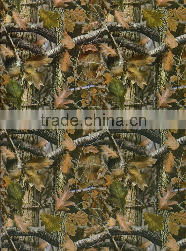 New Arrival Dazzle Graphic Leaves Camo Pattern Hydro Dipping No.MA497-1 Hydrographic Film Water Transfer Printing Film