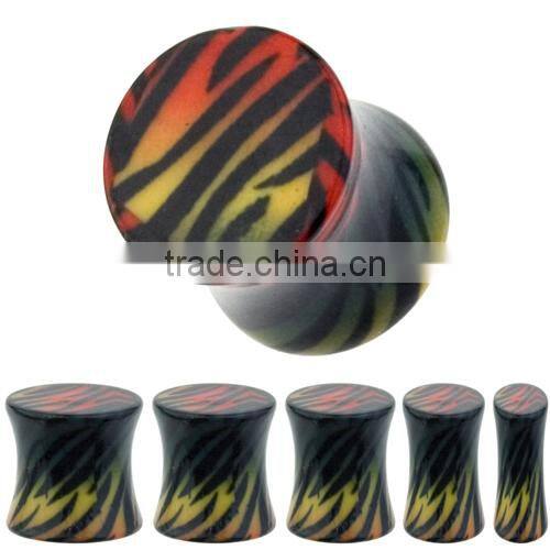 Flower Imprint Saddle Plug