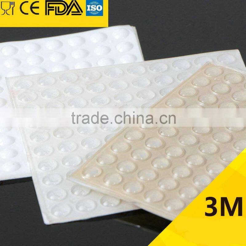 6*2mm Buffer Bumper Stop Cushion Glass Foot Cupboard Door Pads Adhesive Silicone Feet Bumper