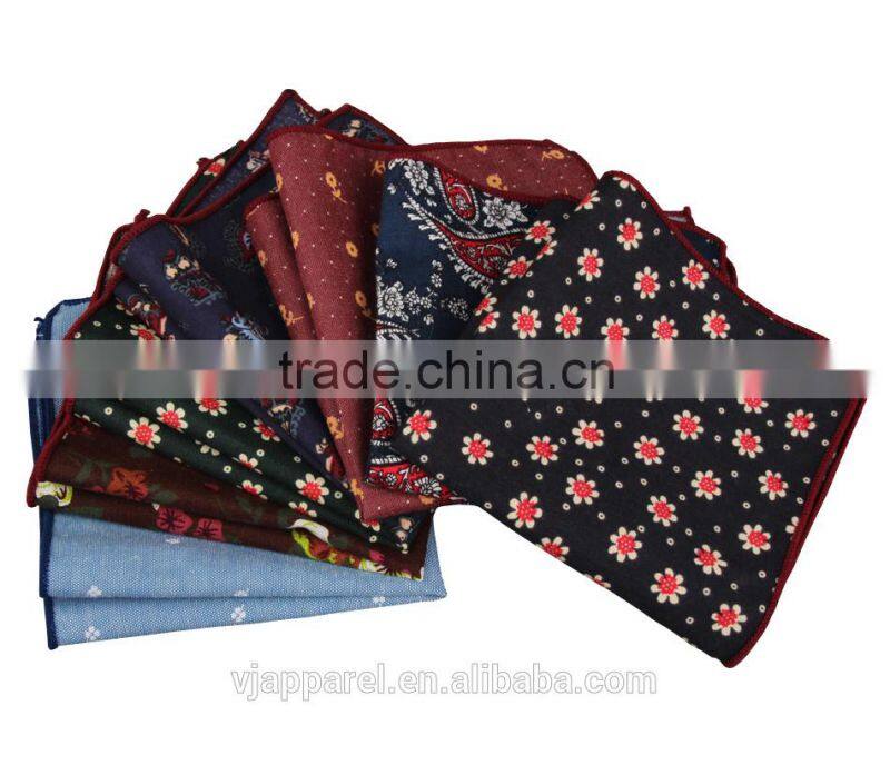 Custom Logo Warner Wedding Pocket Square