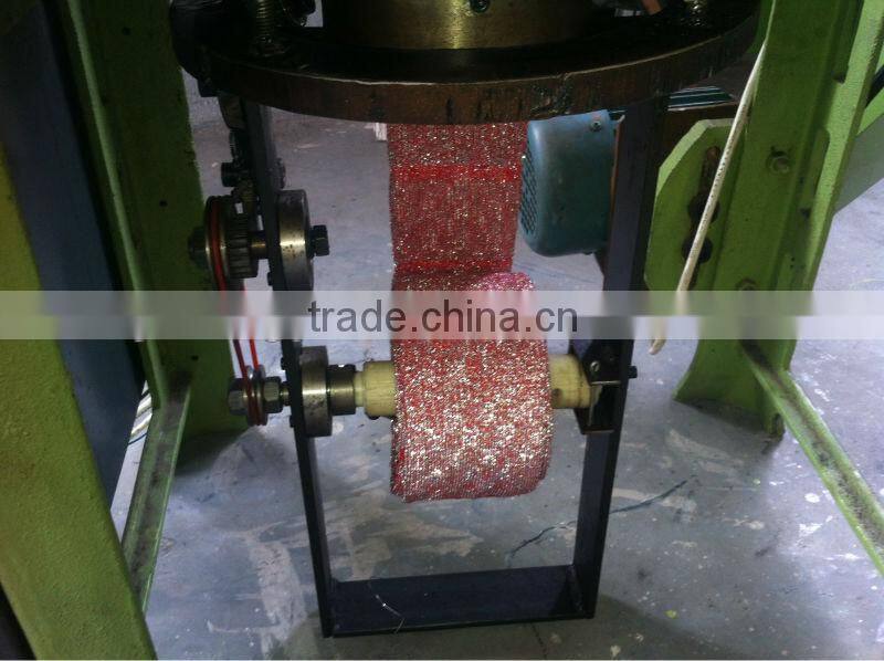 cleaning sponge cloth in roll machine
