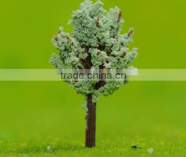 artificial 3D model mininature tree in arhictecture model