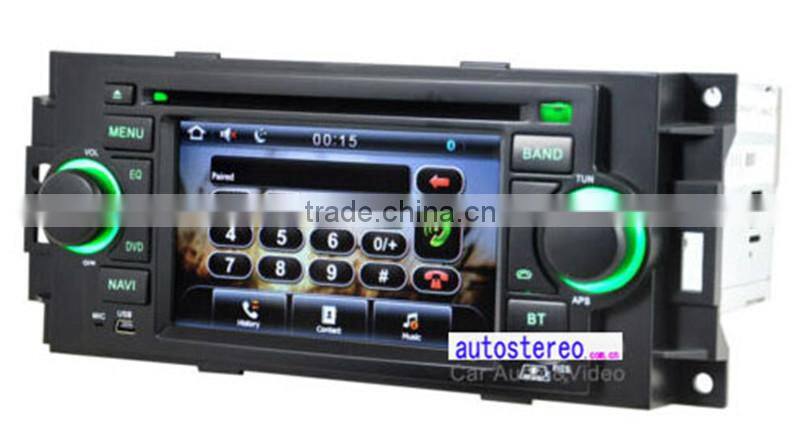 Car dvd player for Jeep Grand Cherokee Patriot Commander car GPS Navigation Satnav Radio car player video