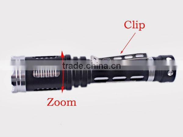 High quality 3W Cree Led Multi-function Police Flashlight