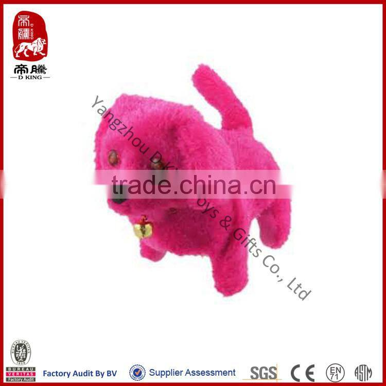 Hot sale kids toy stuffed walking animal toy plush dog toy husky