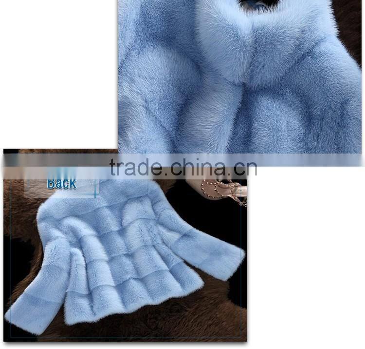 fashion design women clothes luxury artificial fur winter coat