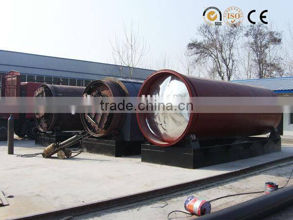 Waste tire recycling pyrolysis unit from shangqiu sihai