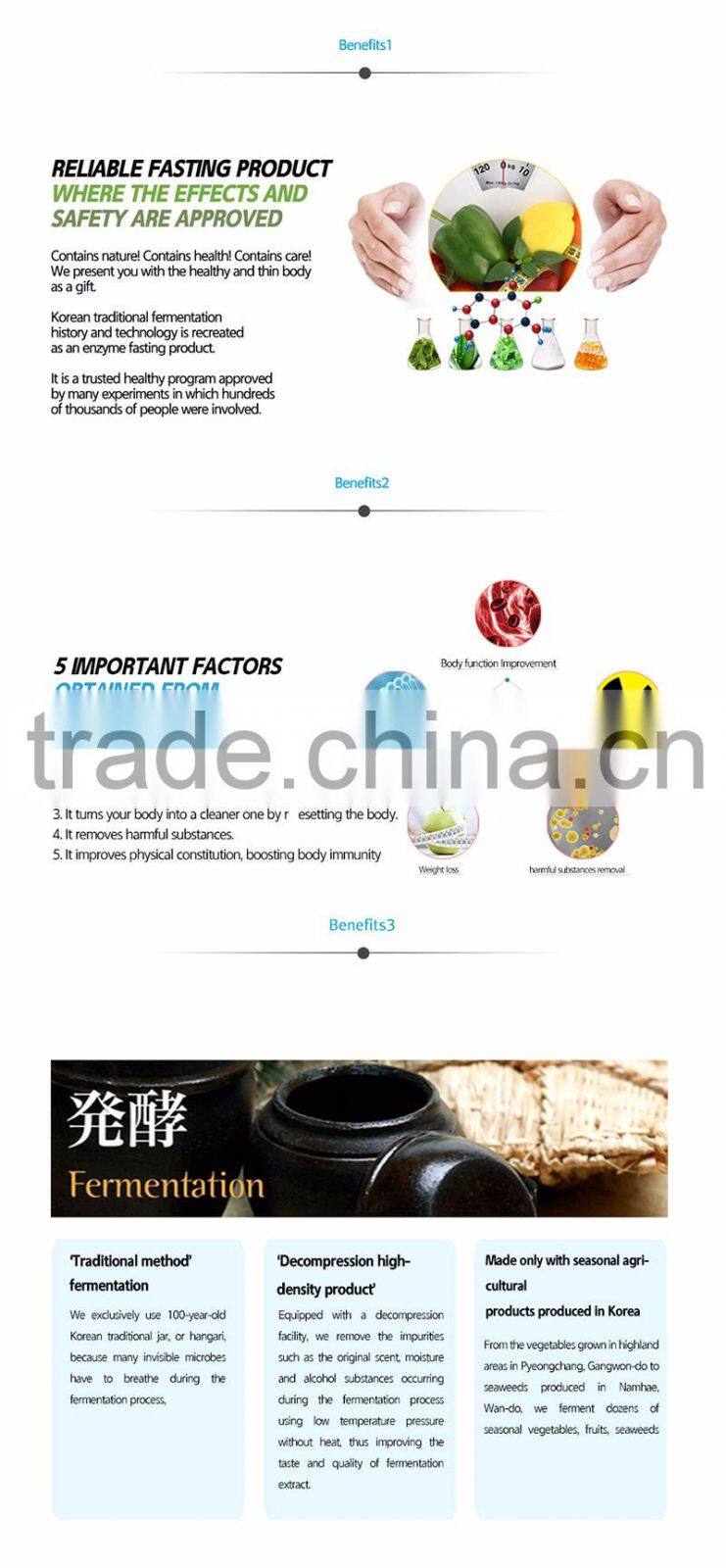 Diet Program 7day Enzyme Hot Sale Health Food Weight Lose Diet Drink