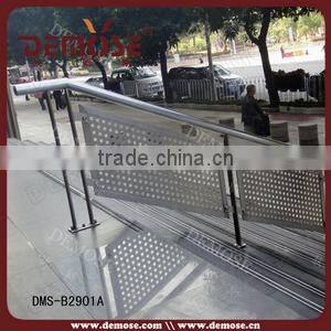 modern stainless steel grab rails for stairs