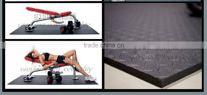6mm 9mm 12mm Black rubber mat , rubber sheet roll manufacturer
