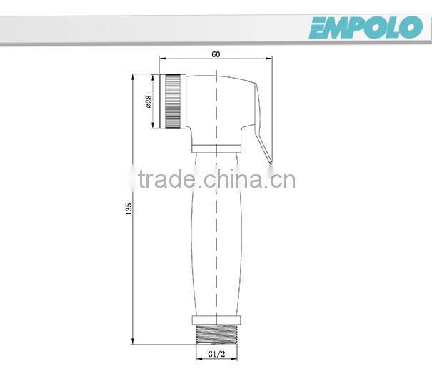Bathroom shattaf, toilet portable hand held muslim shower shattaf BSP003