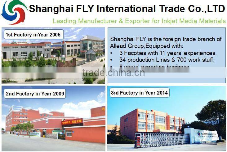 Dye China media Renolit PVC Vinyl Sticker for KT Board Advertising