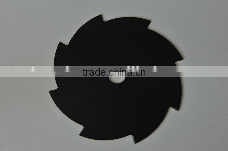 Three teeth grass trimmer blade