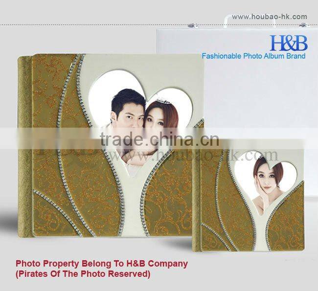 new wedding album gold